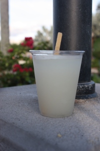 Frozen sugar cane cocktail featuring Ron Barceló Blanco Rum from the Dominican Republic